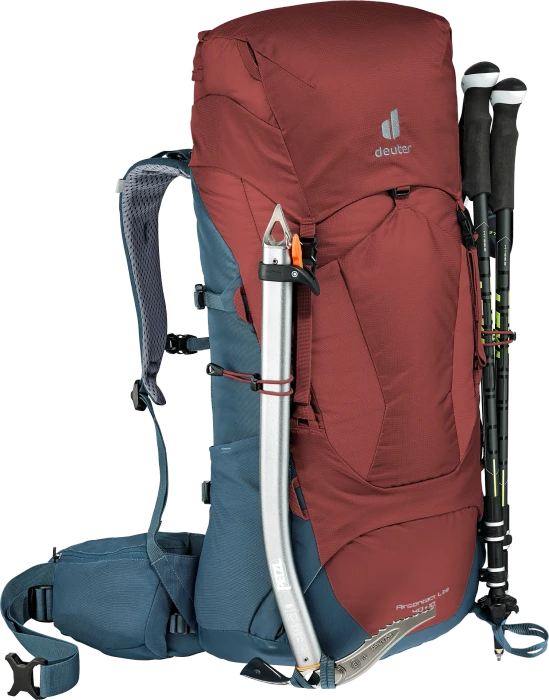 Deuter Aircontact Lite 40+10 Modell 2020 redwood/arctic