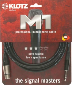 Klotz M1 XLRf/TRS 1.0m