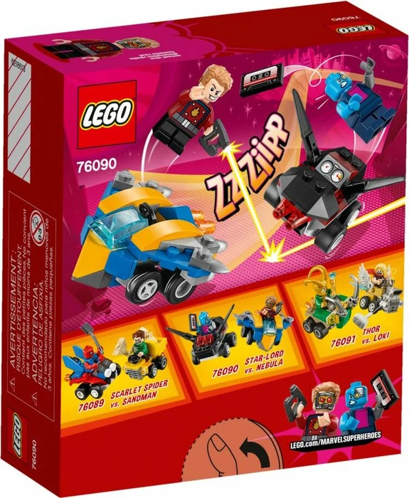 LEGO Marvel Super Heroes Spielset - Mighty Micros Star-Lord vs. Nebula