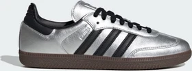 adidas Samba OG silver metallic/core black/gum (Damen)