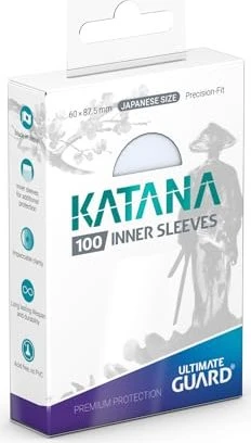 Ultimate Guard Katana Sleeves 100 Japanisch transparent
