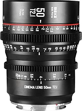 Meike 50mm T2.1 Super 35 Prime Cinema für Canon EF