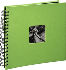 Hama Spiralalbum 28x24, 50 schwarze Seiten, Fine Art grün