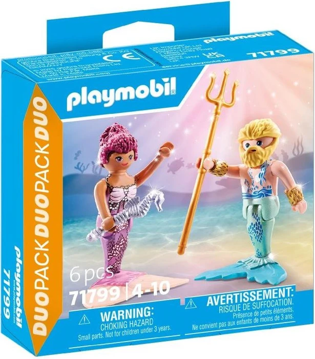 playmobil DuoPack Meerjungfrau und Meermann