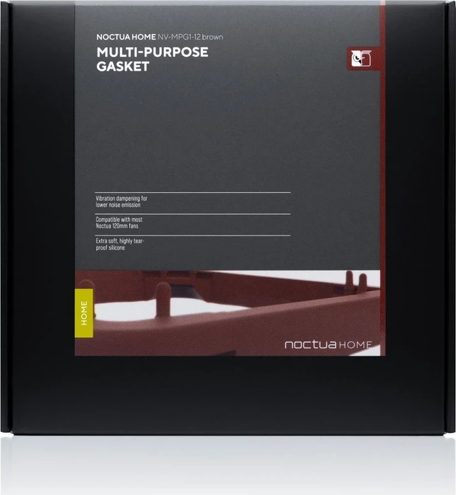 Noctua HOME NV-MPG1-12.brown, Mehrzweck-Dichtlippe, 120mm, braun