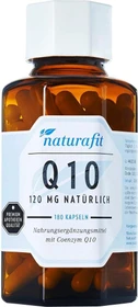 naturafit Q10 120mg natürlich Kapseln, 180 Stück