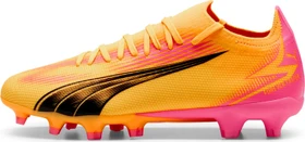 Puma Ultra Match FG/AG sun stream/puma black/sunset glow (Damen)