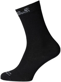 Jack Wolfskin Merino Classic Cut Wandersocken schwarz