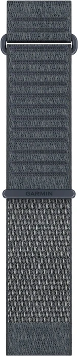 Garmin ComfortFit Quickfit Nylon Armband 26mm kurz blue granite