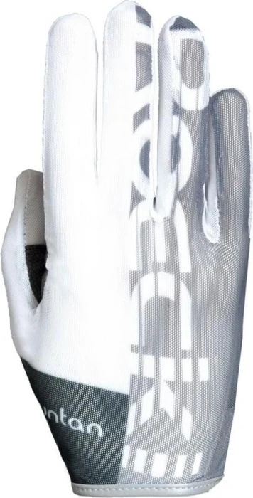 Roeckl Meran Fahrradhandschuhe weiß/grau