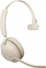 Jabra Evolve2 65 Mono USB-A MS with Charging Stand beige