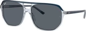 Ray-Ban RB2205 Bill One 57mm polished blue-transparent blue/blue
