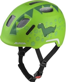 Alpina Ximo 2 Flash Kinderhelm green dino matt