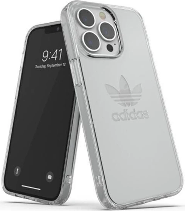 adidas Protective Clear Case Big Logo für Apple iPhone 13 Pro transparent