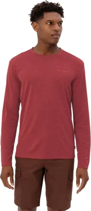 Vaude Essential Funktionsshirt langarm carmine/mars red (Herren)