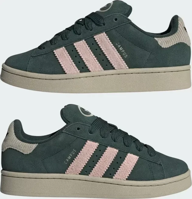 adidas Campus 00s mineral green/sandy pink/putty grey (Damen)