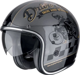Scorpion Belfast Evo Drive Fast grau/schwarz/gold