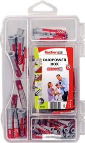 fischer DuoPower Box mini Dübel-Sortiment, 85 Stück