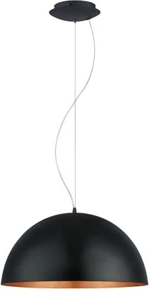 Eglo Gaetano 1 Pendelleuchte 53cm schwarz/kupfer