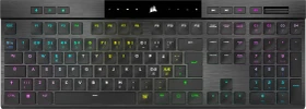 Corsair Gaming K100 AIR Wireless, MX RGB ULP Tactile, USB/Bluetooth, ND