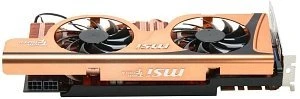 MSI GeForce GTX 465, N465GTX Twin Frozr II Golden Edition, 1GB GDDR5, 2x DVI, Mini HDMI