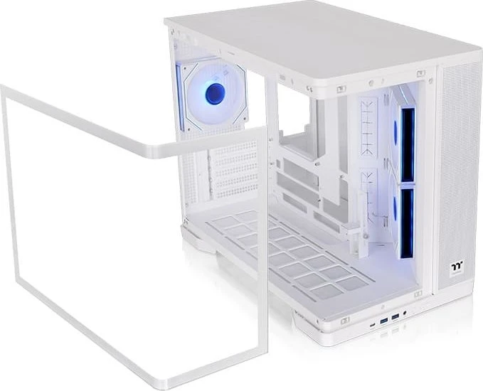 Thermaltake Arcus 280 TG ARGB Snow, Glasfenster