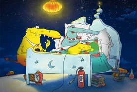 Schmidt Spiele Molly Monster bekommt ein Geschwisterchen