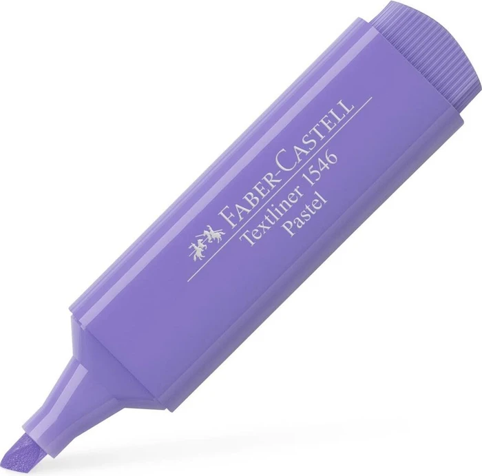 Faber-Castell Textliner 46 Pastell Textmarker flieder, 10er-Pack