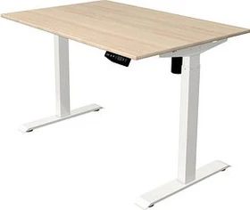 Kerkmann Move 1 elektrisch höhenverstellbarer Sitz-Steh-Schreibtisch 120x80cm Ahorn/weiß