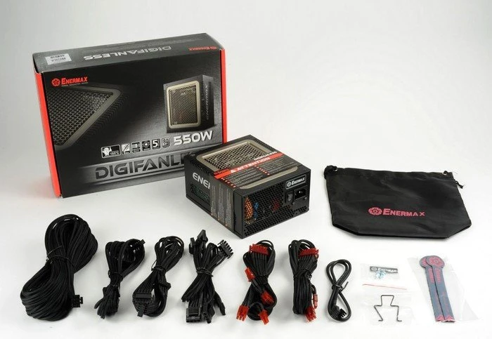 Enermax Digifanless 550W, ATX 2.4