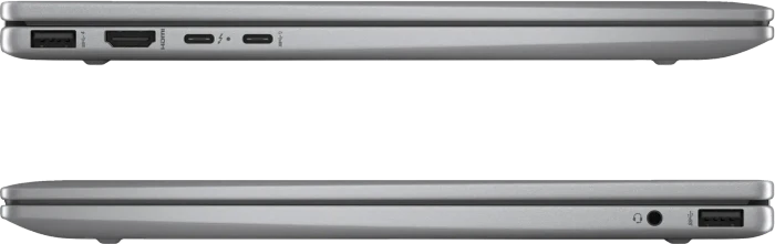HP Envy x360 2-in-1 14-fc0775ng, Meteor Silver, Core Ultra 7 155U, 16GB RAM, 512GB SSD, DE