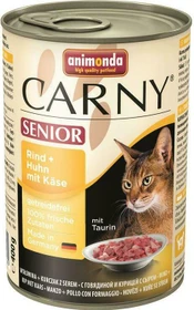 animonda Carny Senior Rind + Huhn mit Käse, 2.40kg (6x 400g)