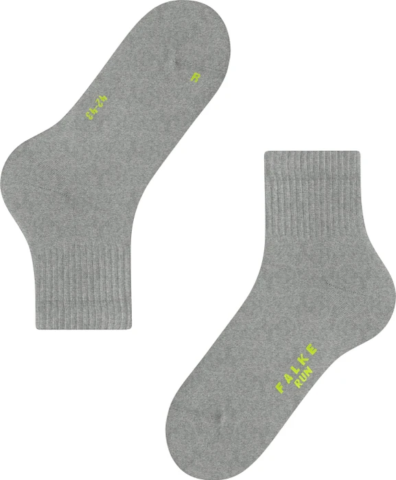 Falke Run Rib Socken light grey
