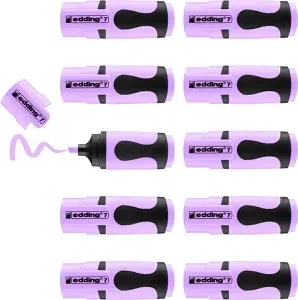 edding 7 Textmarker mini pastellviolett, 10er-Pack