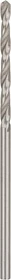 Bosch Professional HSS-G Spiralbohrer, 2.1x24x49mm, 10 Stück