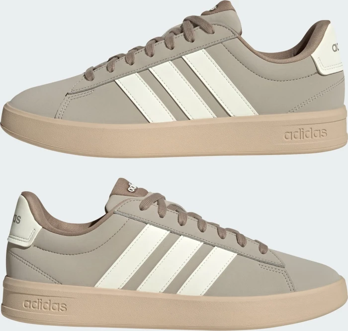 adidas Grand Court 3.0 light brown/off white/chalky brown