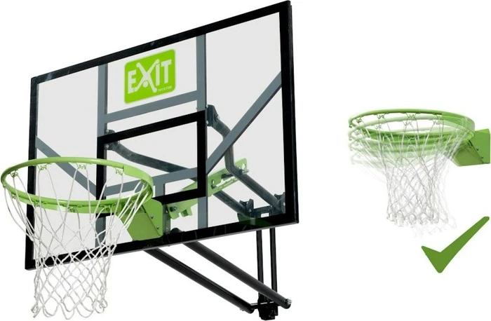 Exit Toys Galaxy Wall-Mount System Backboard mit Dunkring Basketballkorb