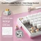 Redragon Terraflare K762 Pro Wireless, White & Pink, LEDs RGB, Mint Mambo, USB/Bluetooth, US Vorschaubild