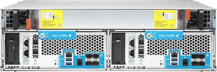 QNAP ES1640dc v2, 32GB RAM, 4x SFP+ 10Gb/s, 2x RJ-45 10GBase-T, 3HE