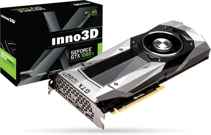 INNO3D GeForce GTX 1080 Ti Founders Edition, 11GB GDDR5X, HDMI, 3x DP