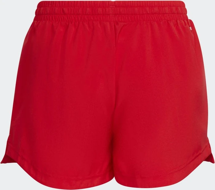 adidas Designed To Move 3-Streifen Shorts vivid red/acid red (Junior)