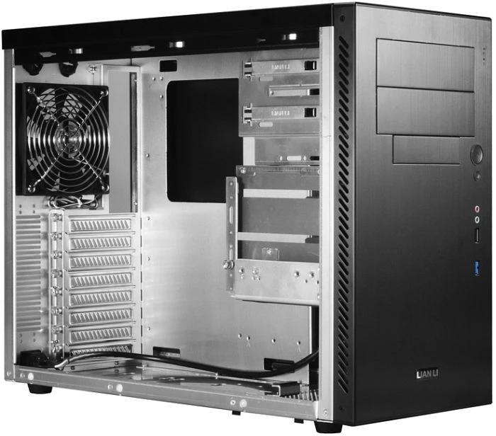 Lian Li PC-A05FNA silber, schallgedämmt