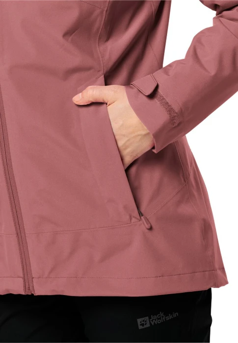 Jack Wolfskin Moonrise 3in1 Funktionsjacke red ochre (Damen)