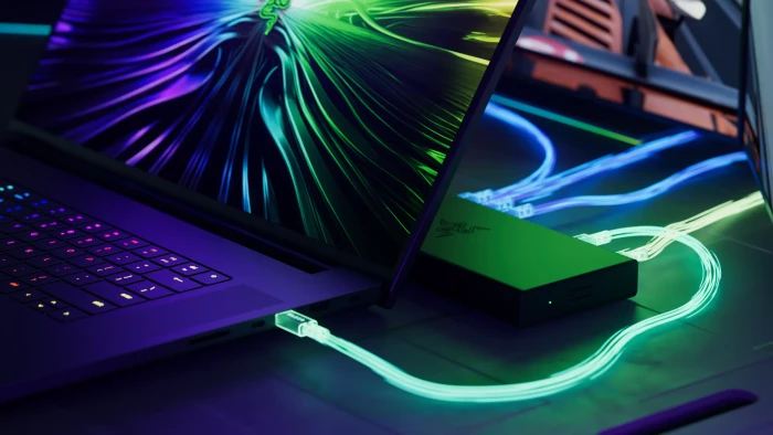 Razer USB 4 Dock, schwarz, EU, USB4 [Buchse]