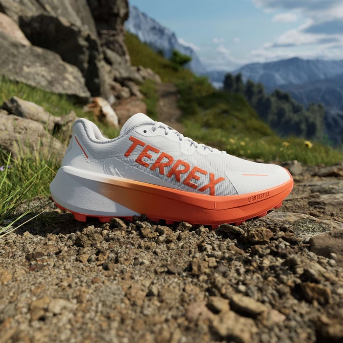 adidas Terrex Agravic 3 cloud white/semi impact orange/dash grey (Herren)