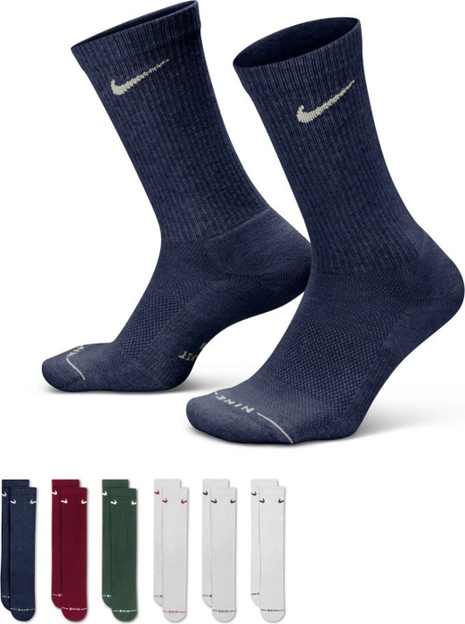 Nike Everyday Elevated Crew Socken multi-color, 6 Paare (HQ8021-907)