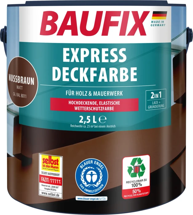 Baufix Express Deckfarbe Wetterschutzfarbe