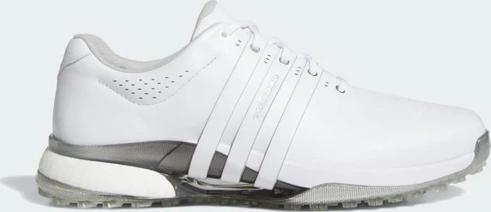 adidas Tour360 25 Spikeless cloud white/silver metallic (Herren)