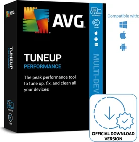 Avast AVG TuneUp ,1Jahr, 10 User (ESD) (PC)