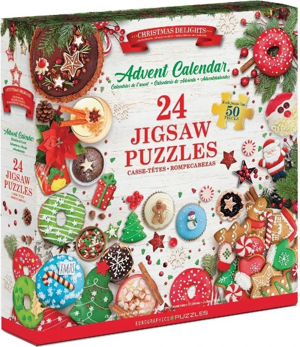 Eurographics Puzzle Adventskalender - Christmas Delights